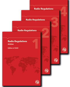 (E) Radio Regulations 2020- A5 format